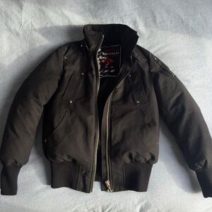 Moose Knuckles Black Puffer Jacket
